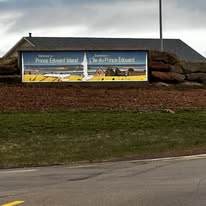 PEI Welcome sign